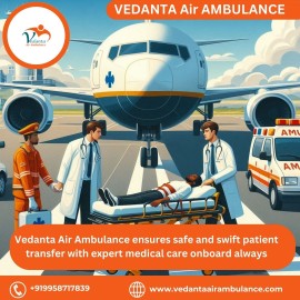 Hire the Best Vedanta Air Ambulance from Mumbai, Mumbai, India