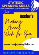 Beejays American Accent Online MasterClass, Hyderabad, India