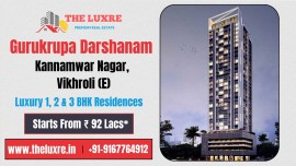 Gurukrupa Darshanam Vikhroli - 1, 2, 3 BHK Luxury 