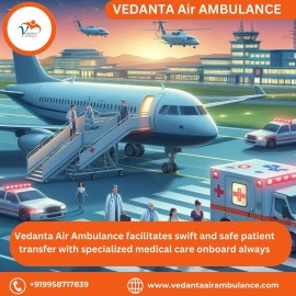 Take the Modern Vedanta Air Ambulance in Dibrugarh, Dibrugarh, India