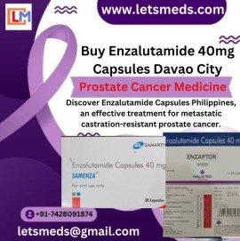 Purchase Enzalutamide 40mg Capsules Manila, Alcala, Bicol