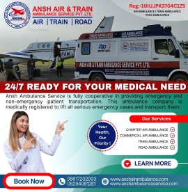 The Fast Journey Is Available Via Ansh Ambulance, Patna, India