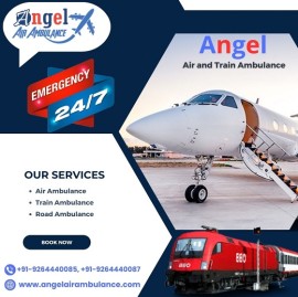 Book Angel Air and Train Ambulance in Bhopal, Bhopal, India