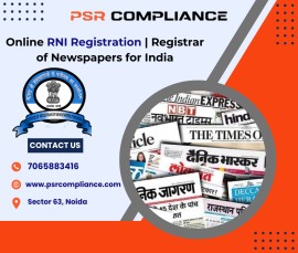 RNI Title Registration Online, Noida, India