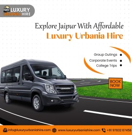 Urbania Hire Jaipur | Force Urbania on Rent, Jaipur, India