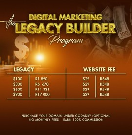 Legacy Builders Program - Digital Marketing, Johannesburg, South Africa