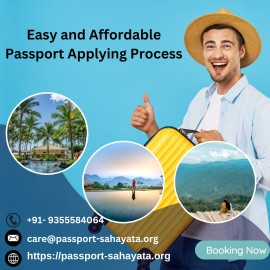 Easy and Affordable Passport Applying Process, Ghaziabad, India