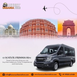 Force Urbania Tempo Traveller on Rent in Rajasthan, Jaipur, India