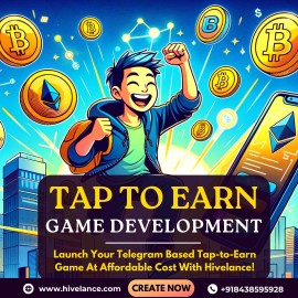 Get Cost-effective Tap to earn game development 