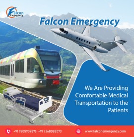 Falcon Emergency Train Ambulance Service in Ranchi, Ranchi, India