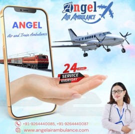 Get Masterly Angel Air and Train Ambulance Mumbai, Mumbai, India