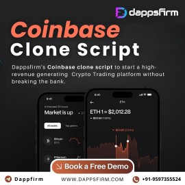 Get a Coinbase Clone Script - FREE DEMO, Copenhagen, Capital Region