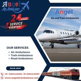 Angel Air and Train Ambulance Service in Raipur, Raipur, India