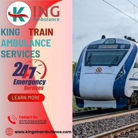 Medical Care with King Train Ambulance in Ranchi, Ranchi, Jharkhand