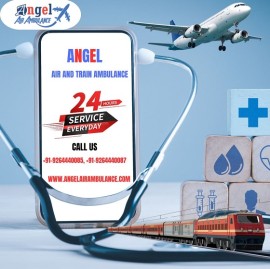 Hire Angel Air and Train Ambulance in Delhi, Patna, India