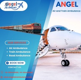 Book Angel Air and Train Ambulance in Kolkata, Kolkata, India