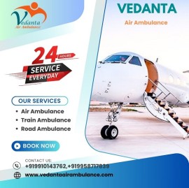 Book Vedanta Air Ambulance Service in Dibrugarh, Dibrugarh, India