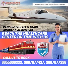 Choose Panchmukhi Air Ambulance Service in Chennai, Chennai, India