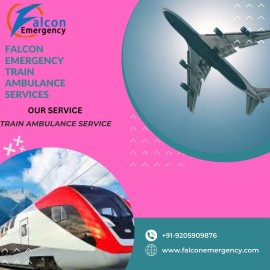 Falcon Train Ambulance in Kolkata is the Support, Kolkata, India