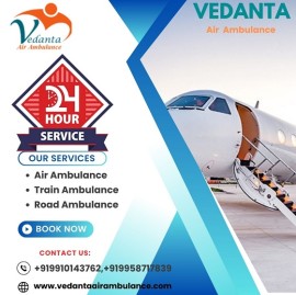 Hire Vedanta Air Ambulance Service in Allahabad, Allahabad, India