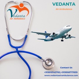 Book Vedanta Air Ambulance Service in Gorakhpur, Gorakhpur, India