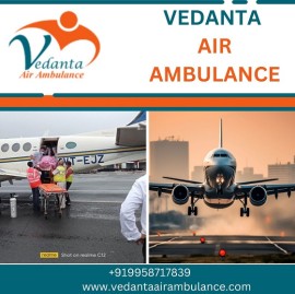 Utilize Vedanta Air Ambulance Service in Indore, Indore, India