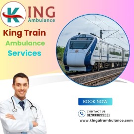 Get King Train Ambulance in Siliguri, Siliguri, West Bengal