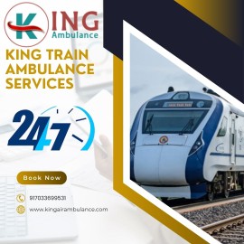 Get the Most Honest King Train Ambulance in Patna, Patna, Bihar