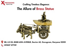 Crafting Elegance: The Allure of Brass Statue, Gurgaon, Haryana