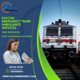 Falcon Train Ambulance in Mumbai is dedicated to S, Mumbai, India