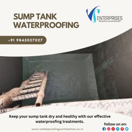 Sump Water tank waterproofing Contractors, Bengaluru, India