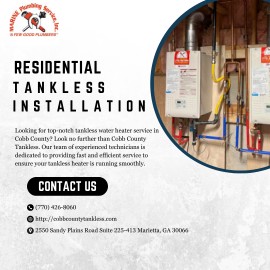 Tankless Water Heater Repair Services in Marietta, Marietta, United States