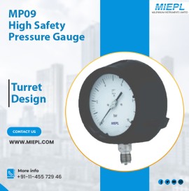 MP09 High Safety Pressure Gauge - Turret Design | , New Delhi, National Capital Territory of De