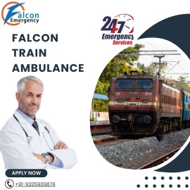 Book Falcon Train Ambulance in Ranchi, Ranchi, India