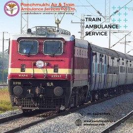 Panchmukhi Train ambulance service in Ernakulam, India