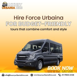 Rent Urbania Tempo Traveller for Golden Triangle , Jaipur, India