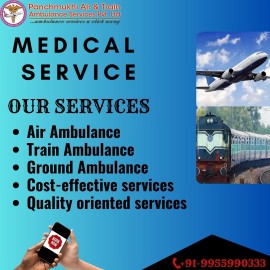 Train Ambulance Service in Kochi, Kochi, India