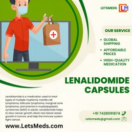 Buy Lenalidomide Capsules Online from LetsMeds, Bangkok, Bangkok