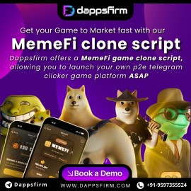 Build a Thriving CryptoGame with Memefi game Clone, Adrian, Michigan