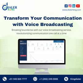 Transform Your Communication with Voice Broadcasti, Ahmedabad, India