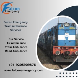 Falcon Emergency Train Ambulance Services in Delhi, Delhi, India