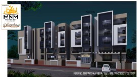  Flat with 3BHK For Residential Apartment 