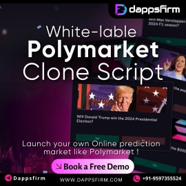 Whitelable Polymarket Clone Script–Get a Free Demo, Alfold Crossways, England