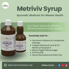 Metriviv Syrup: The Ayurvedic Solution for Women’s, Gandhinagar, Gujarat