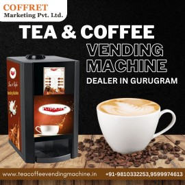 Tea coffee vending machine dealer in Gurugram, Gurgaon, Haryana