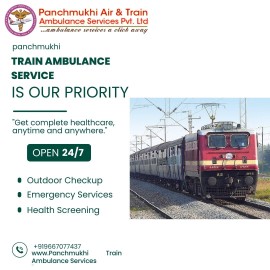 Panchmukhi Train Ambulance in Mumbai delivers , Mumbai, India