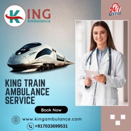 King Train Ambulance Service in Ranchi provides Re