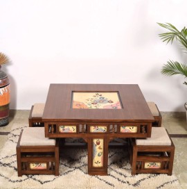 Timeless Wooden Coffee Table Sets for a Cozy Livin