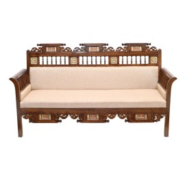 Shop Premium Teak Wood 3 Seater Sofas - Built to L, Chennai, Tamil Nadu