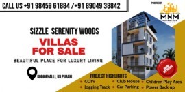 SIZZLE SERENITY WOODS VILLAS FOR SALE